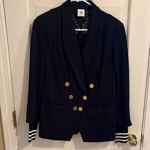 CAbi navy blue size 8 Blazer in excellent condition